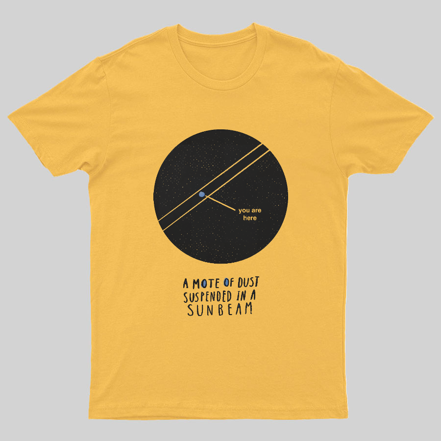 Pale Blue Dot Mote of Dust Space & Astronomy Geeky T-Shirt