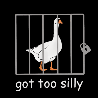 Got Too Silly Shirt, Silly Goose Shirt
