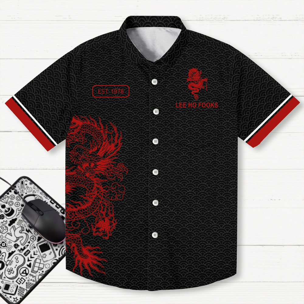 Lee Ho Fooks Geek Hawaiian Shirt