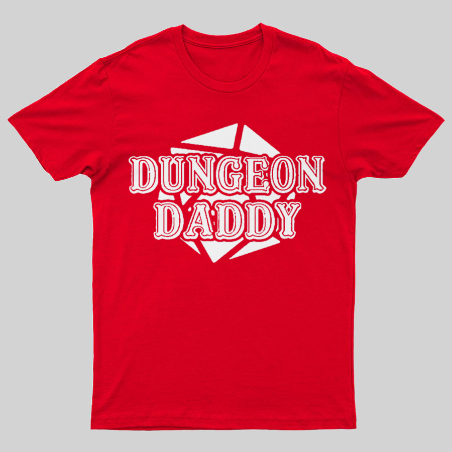 Dungeon Daddy Game Geeky T-Shirt