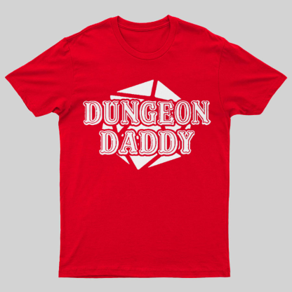 Dungeon Daddy Game Geeky T-Shirt