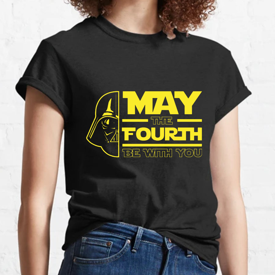 May The 4th Be With You Geeky T-Shirt