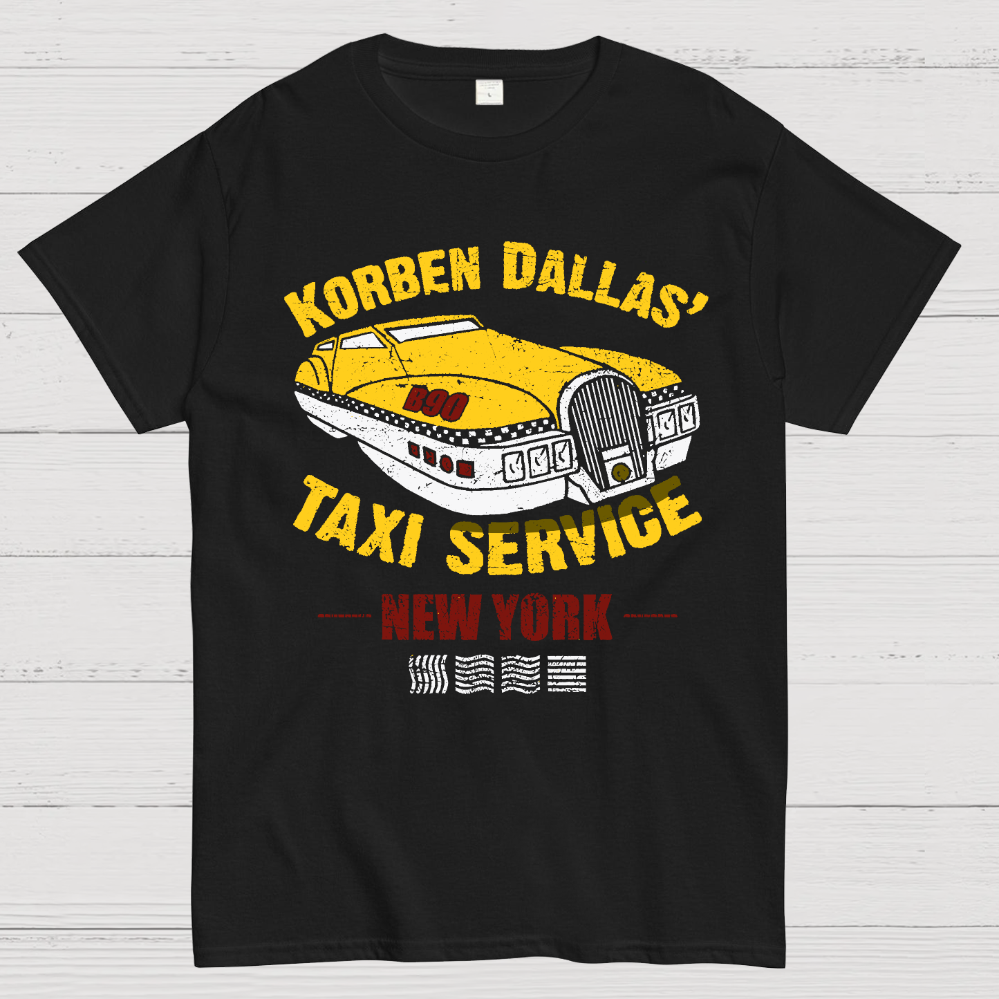 Korben Dallas' Taxi Service The fifth Nerdy T-Shirt