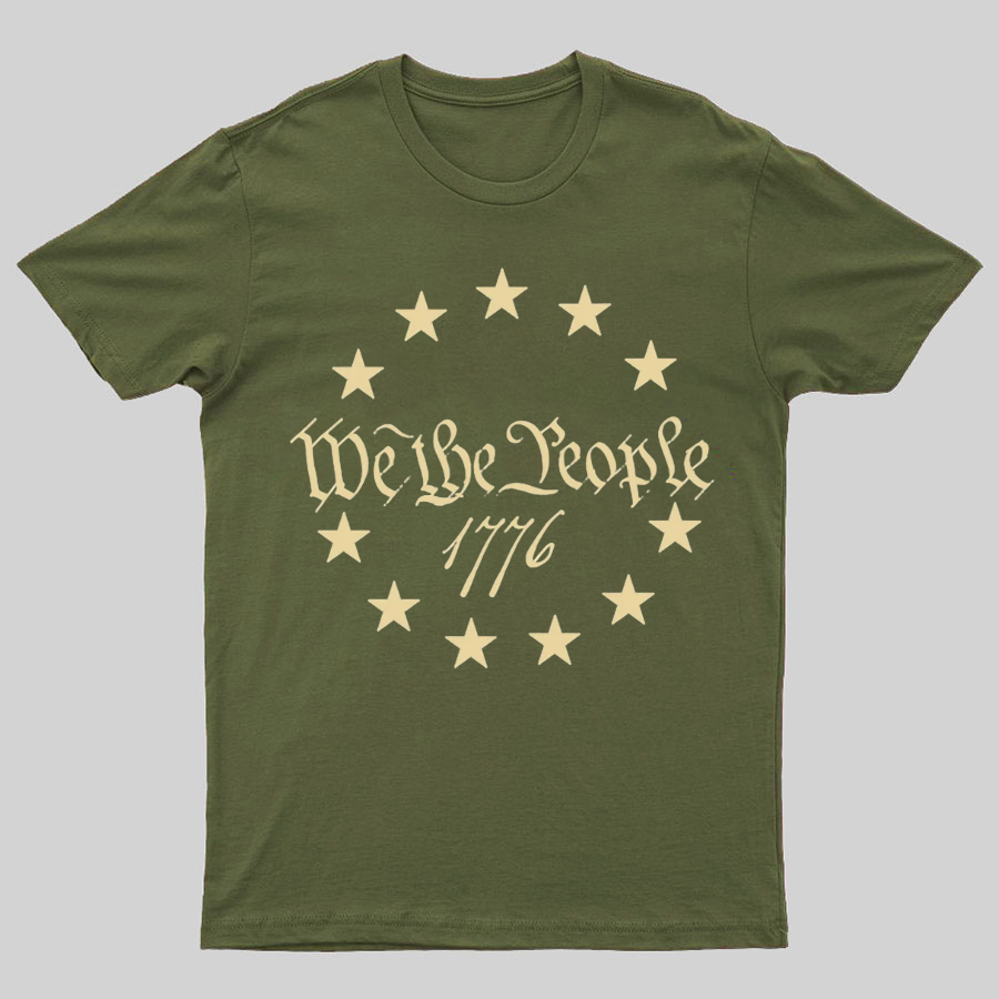 We The People 1776 Geeky T-Shirt