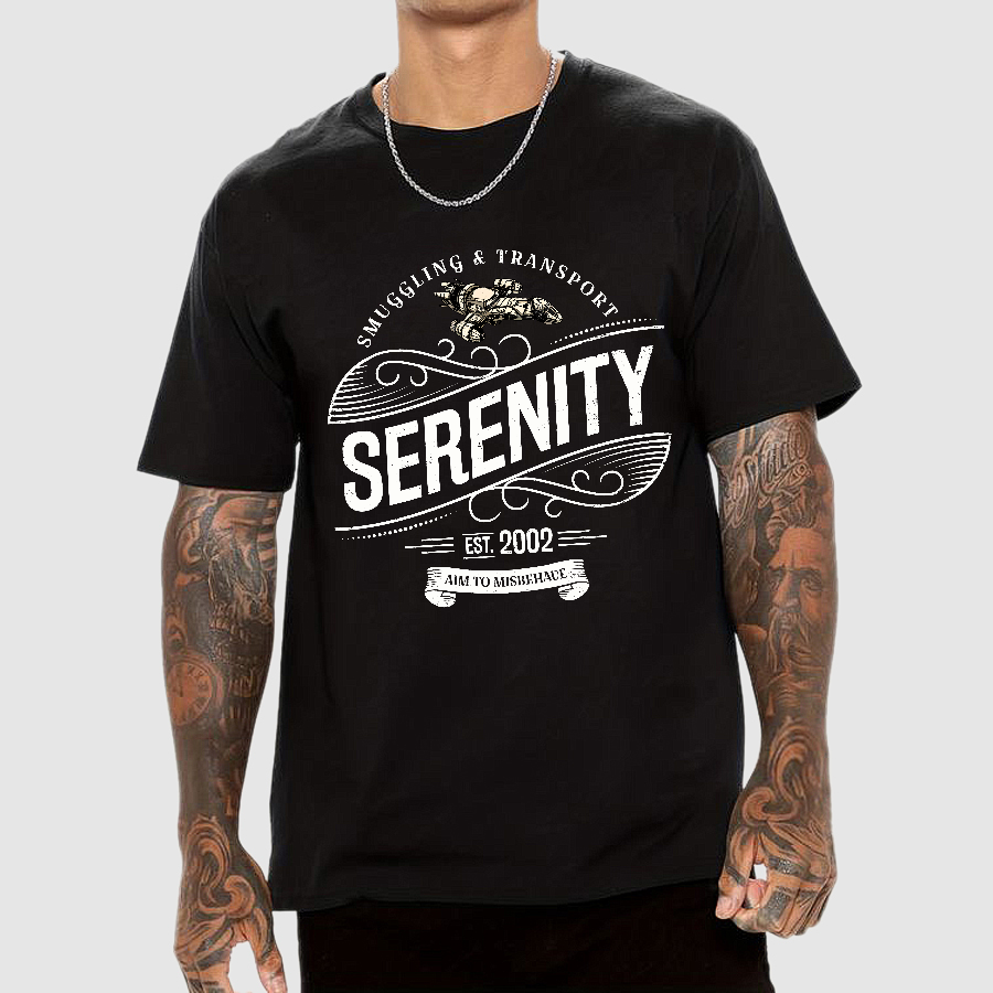 Serenity Smuggling and Transport Nerdy T-Shirt