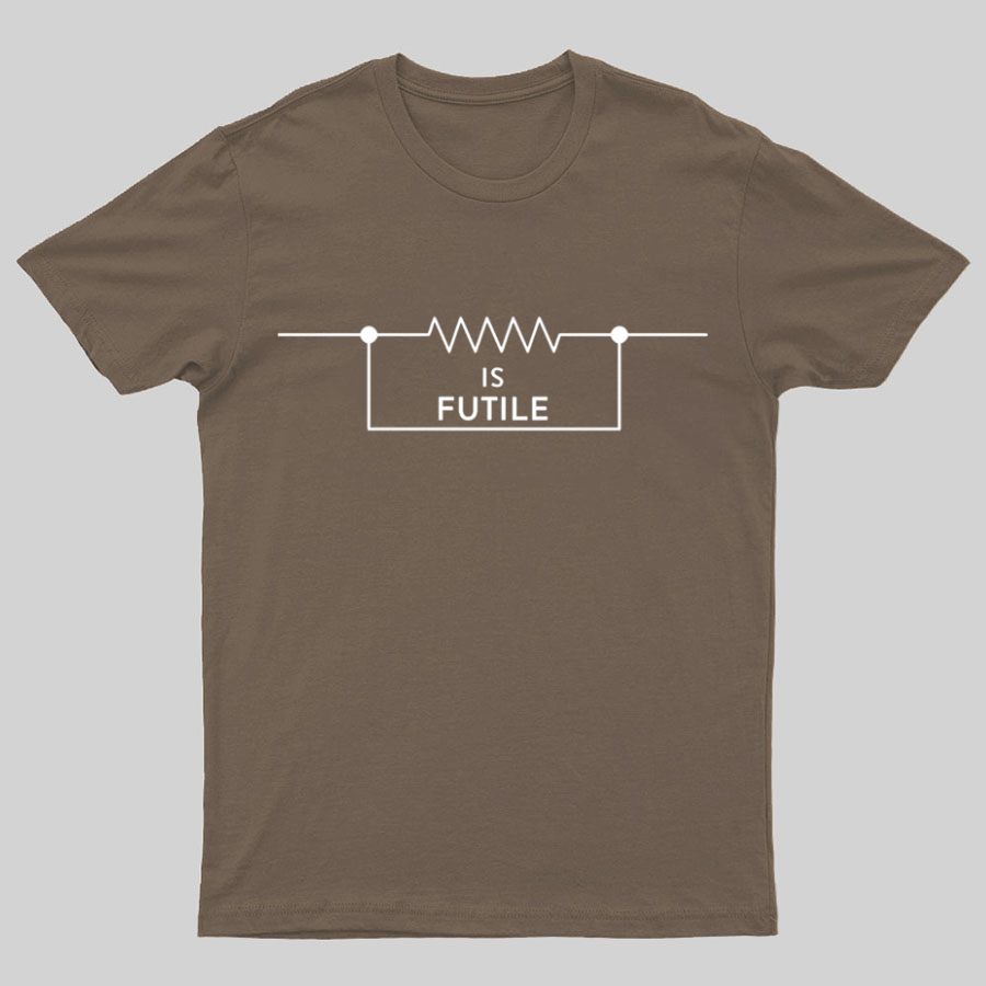 Funny Engineer Resistor Geek Science T-shirt