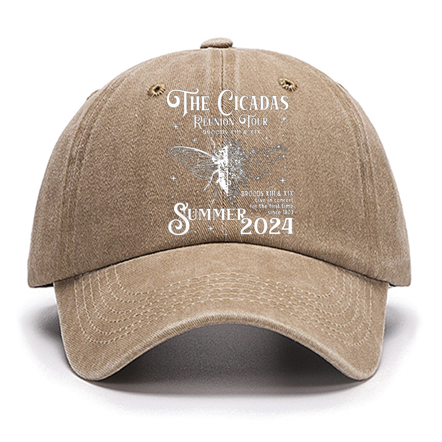 The Cicadas Reunion Tour Summer 2024 Cotton Hat