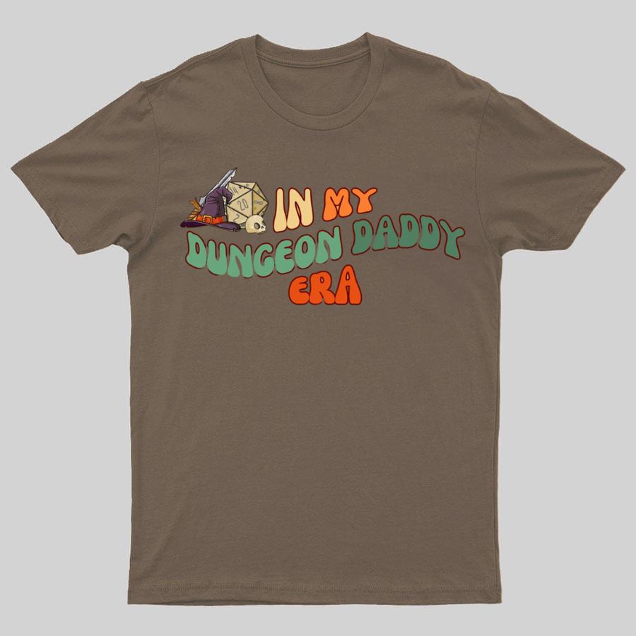 Dungeon Daddy Game Geeky T-Shirt