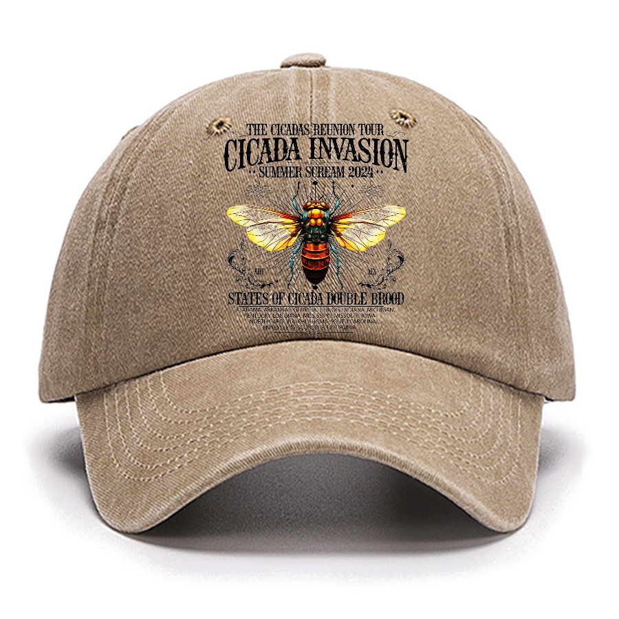 The Cicadas Reunion Tour Summer 2024 Cotton Hat