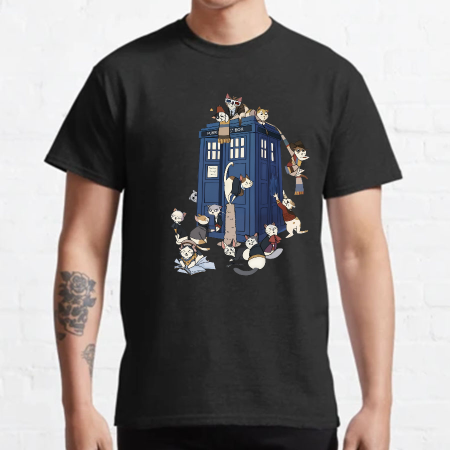 Doctor Cat Geeky T-Shirt