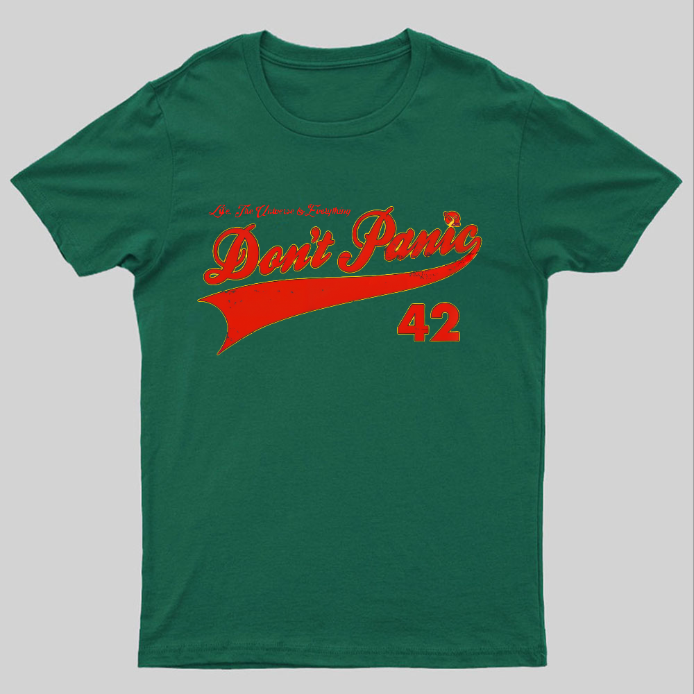 Dont Panic Geeky T-Shirt