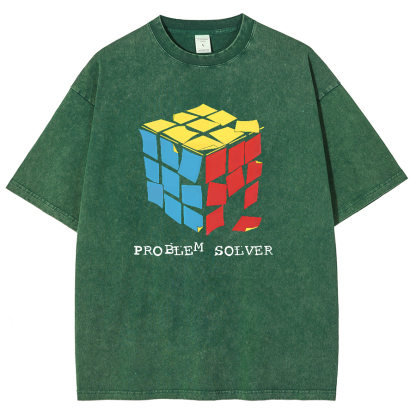 Problem Solver Vintage Distressed T-shirt