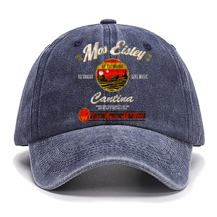 Mos Eisley Cantina Tatooine Graphic Star Wars Cotton Hat
