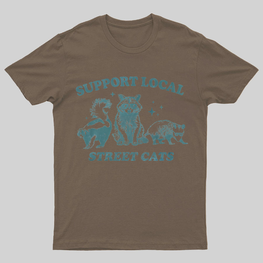 Support Your Local Street Cats Tee