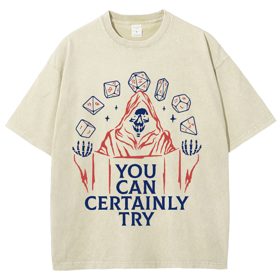 You Can Certainly Try Vintage Distressed T-shirt