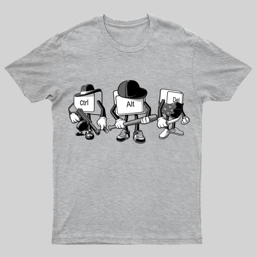 Computer Mafia Funny IT Geeky T-Shirt
