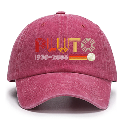 Pluto Never Forget - Funny Science Geeky Cotton Hat