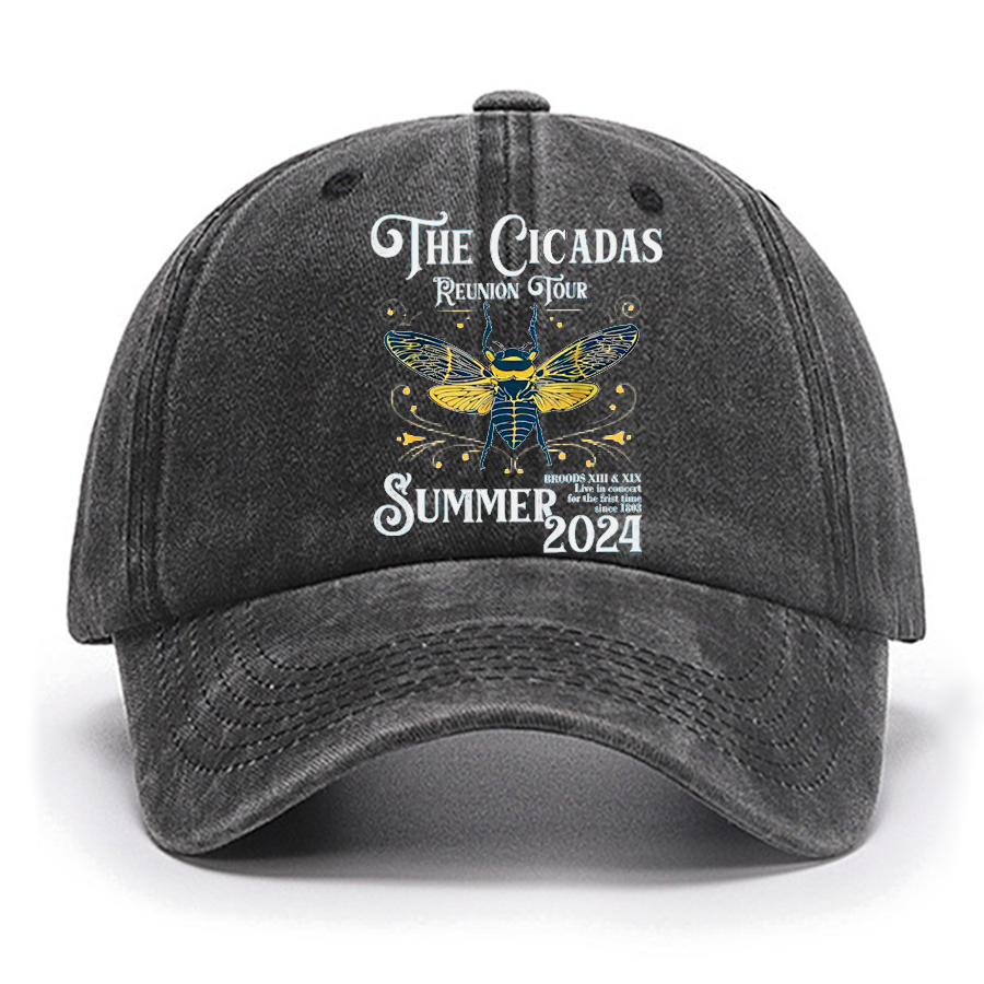 The Cicadas Reunion Tour Summer 2024 Cotton Hat