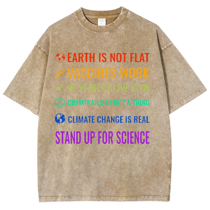 Stand Up For Science! Vintage Distressed T-shirt