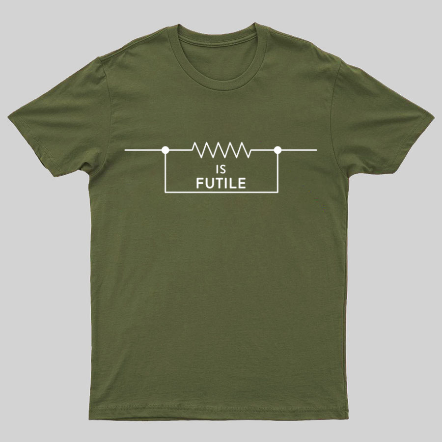 Funny Engineer Resistor Geek Science T-shirt