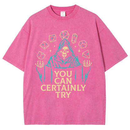You Can Certainly Try Vintage Distressed T-shirt