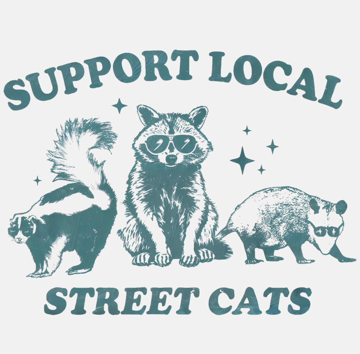Support Your Local Street Cats Tee