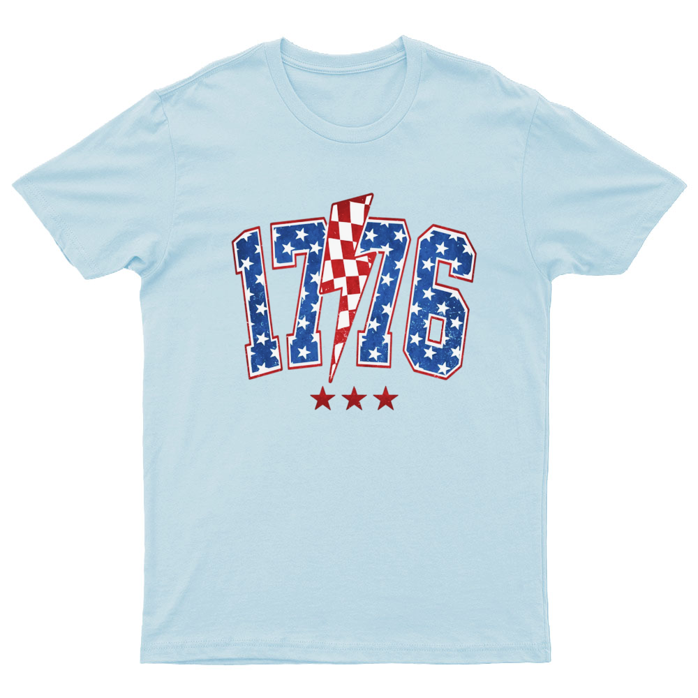 1776 America 4th of July Nerdy T-Shirt