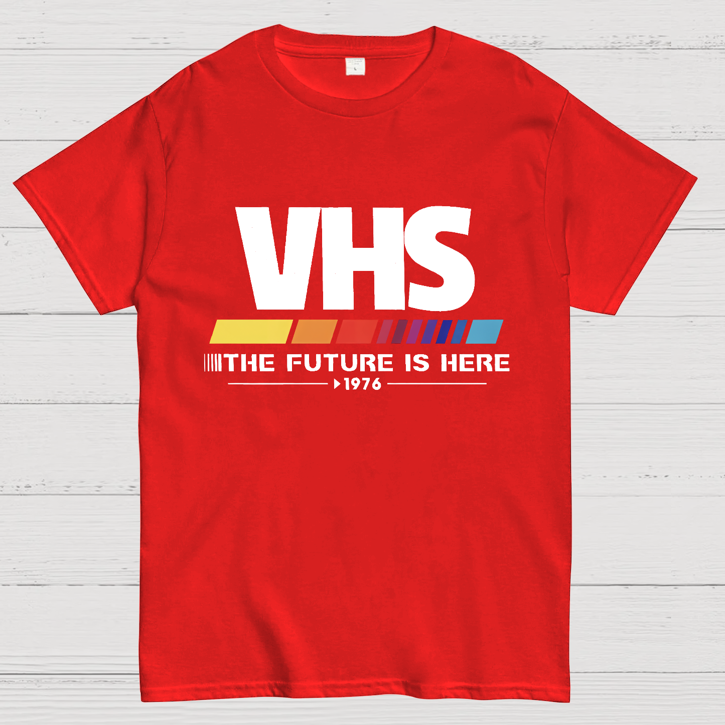 VHS - The Future is Now Geeky T-Shirt