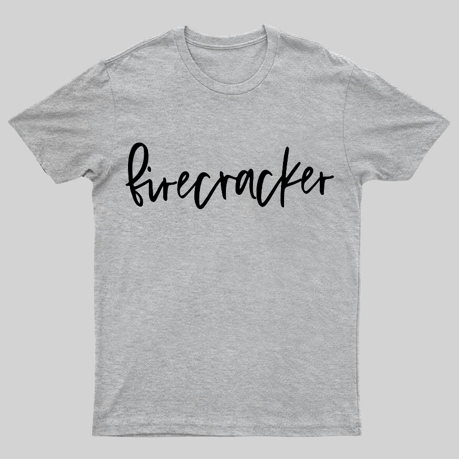 Firecracker 4th Of July Geeky T-Shirt