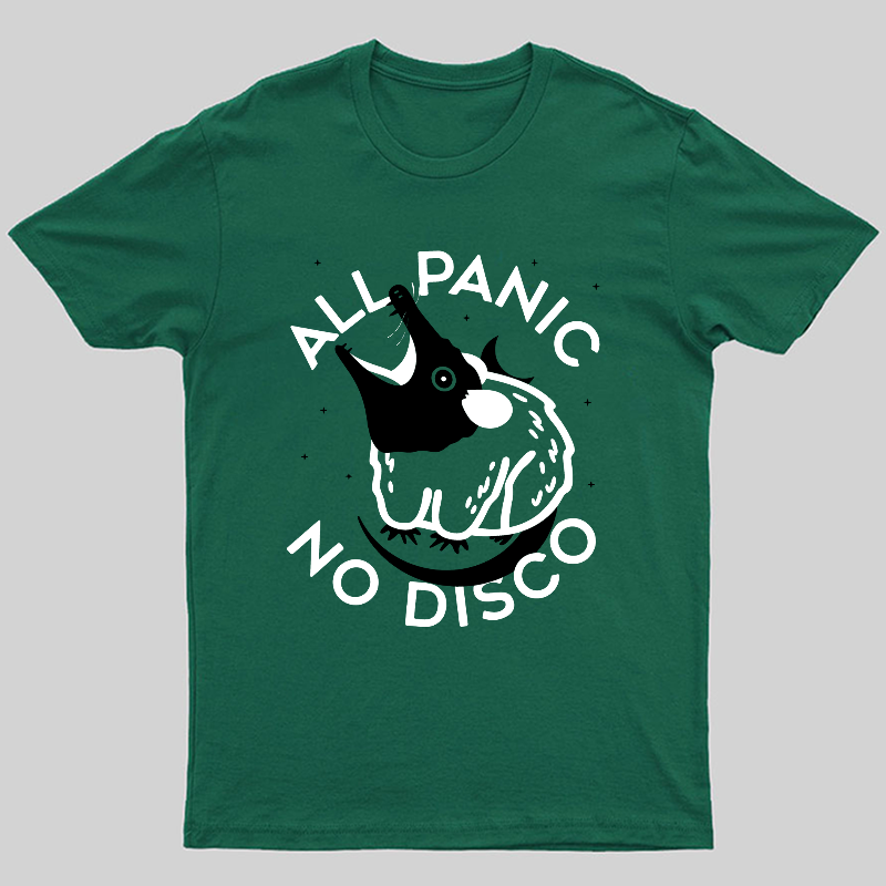All Panic No Disco T-Shirt
