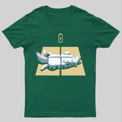 Solar Charging Nerdy T-Shirt