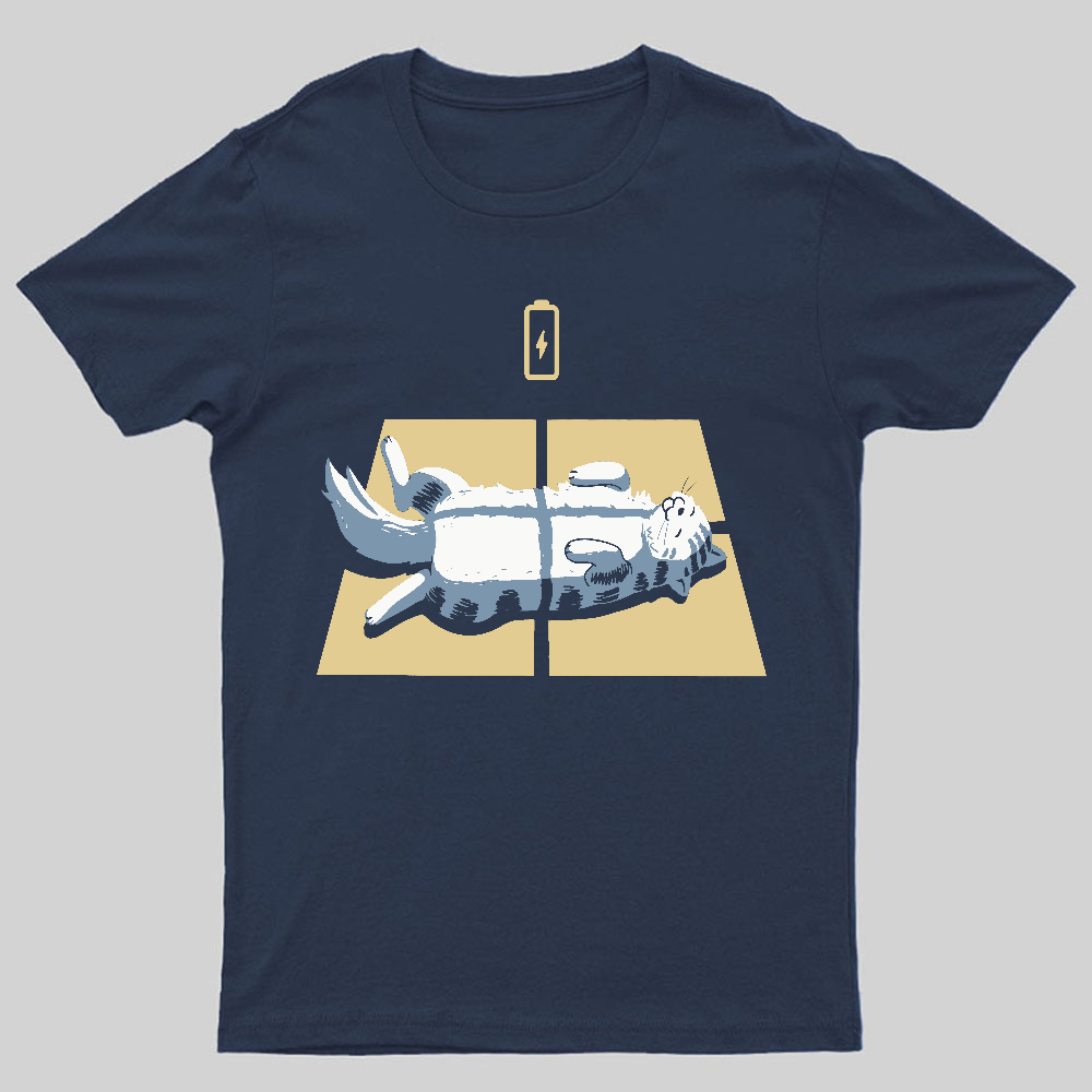 Solar Charging Nerdy T-Shirt