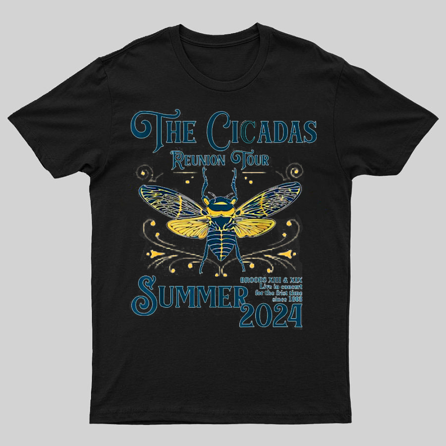The Cicada Reunion U.S Tour 2024 Cicada Concert Tee