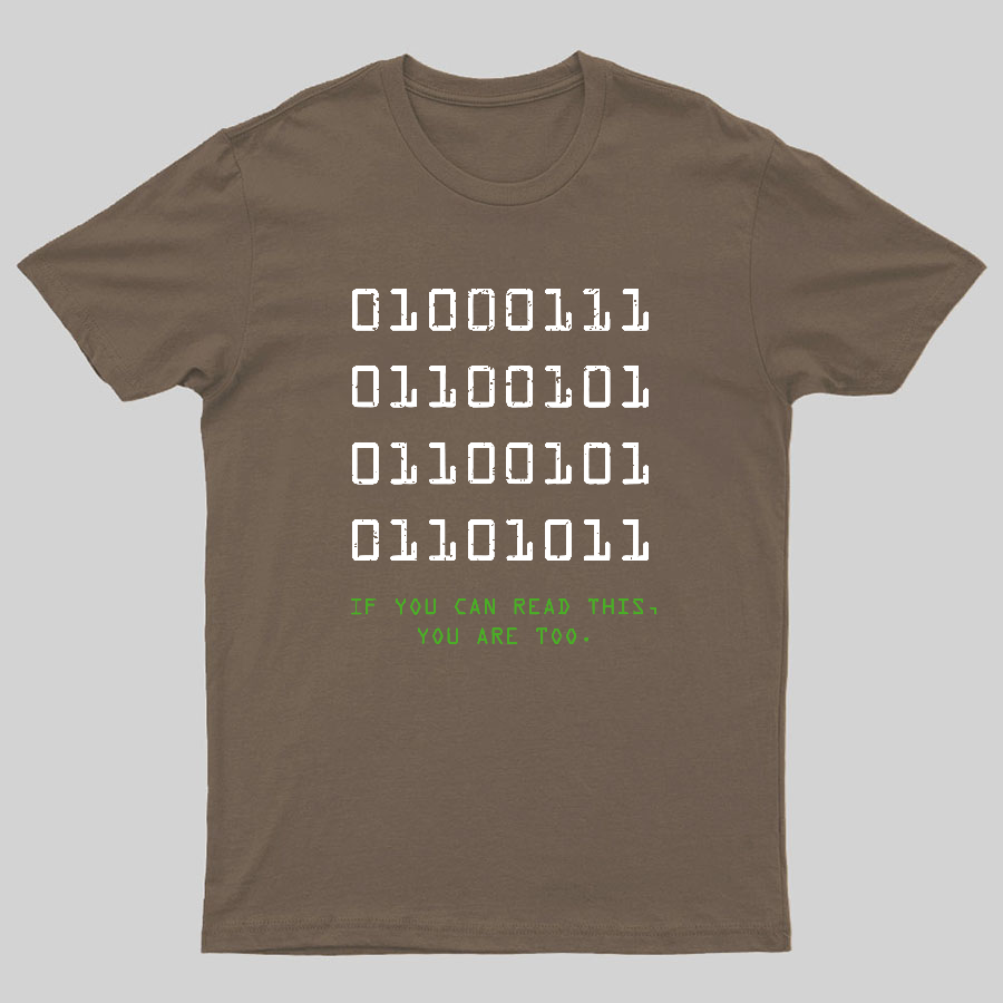 If You Can Read This Geeky T-Shirt