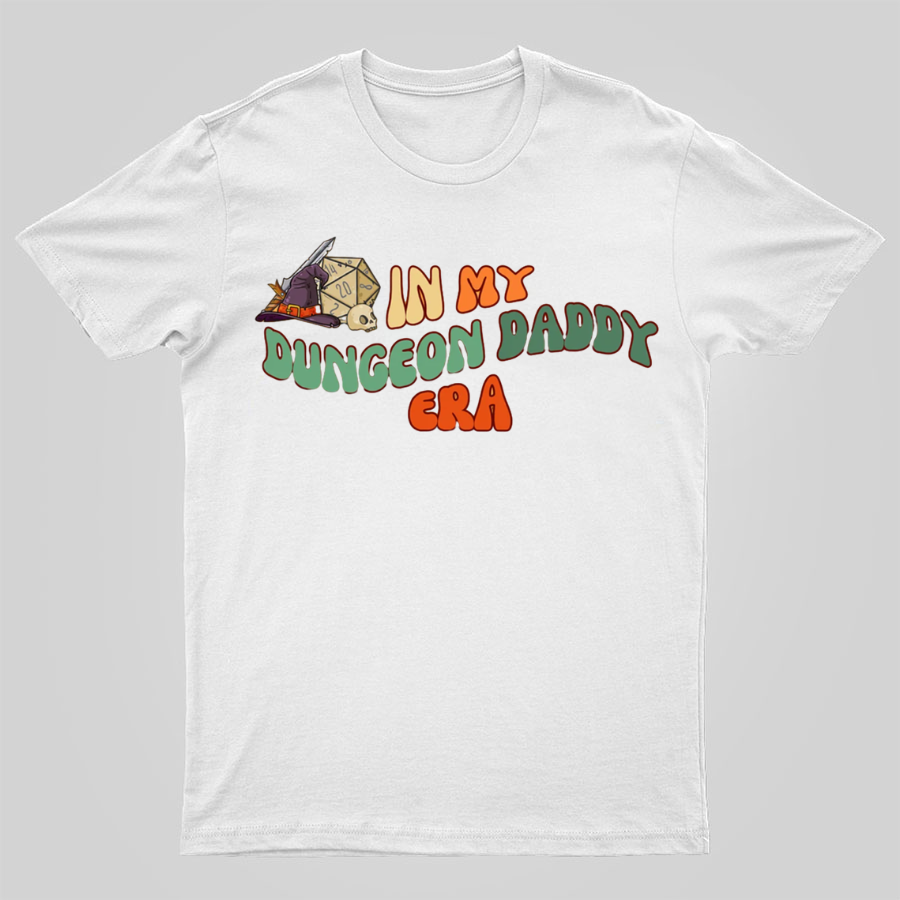 Dungeon Daddy Game Geeky T-Shirt