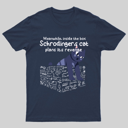 Schrodinger's Cat Funny Geeky T-Shirt