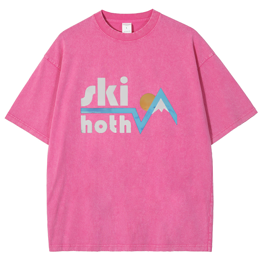 Ski Hoth Vintage Distressed T-shirt