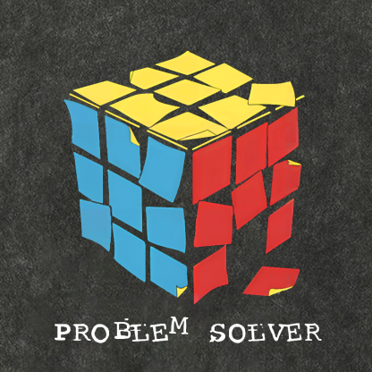 Problem Solver Vintage Distressed T-shirt