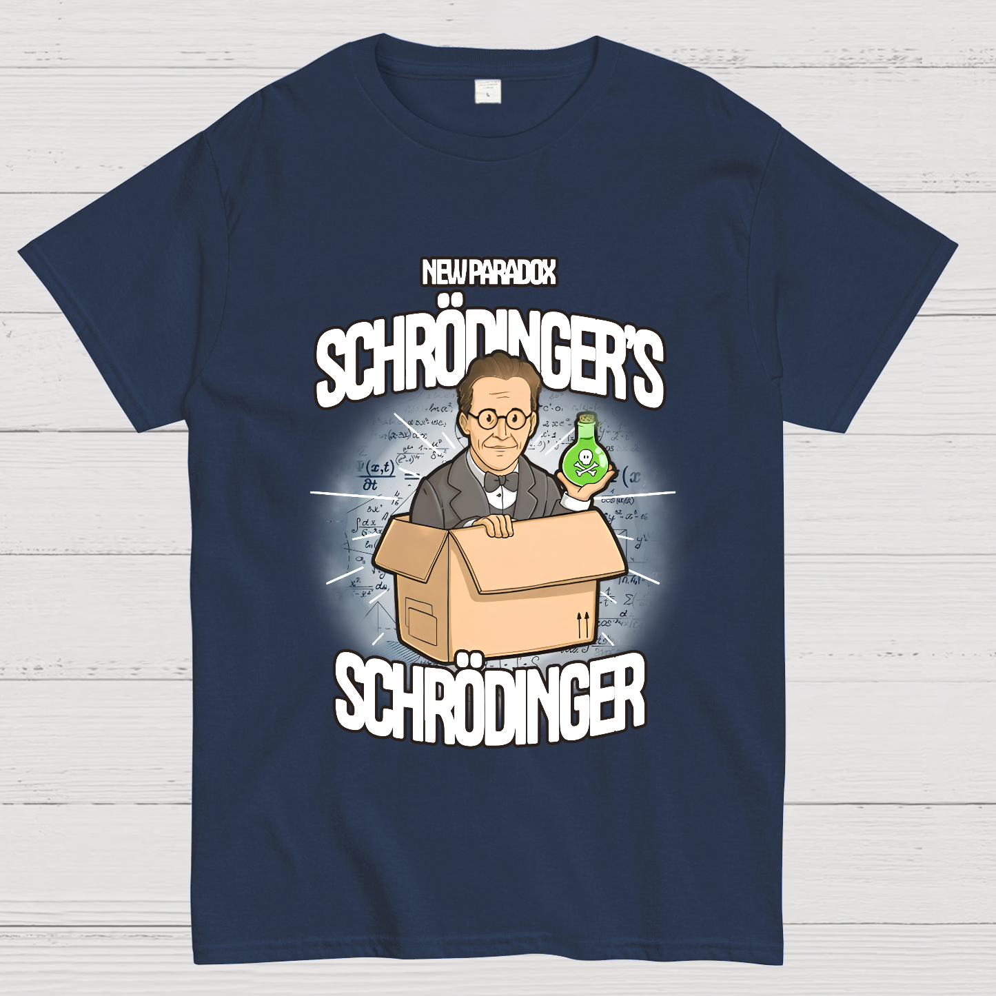 Schrödinger's Schrödinger Geek T-Shirt
