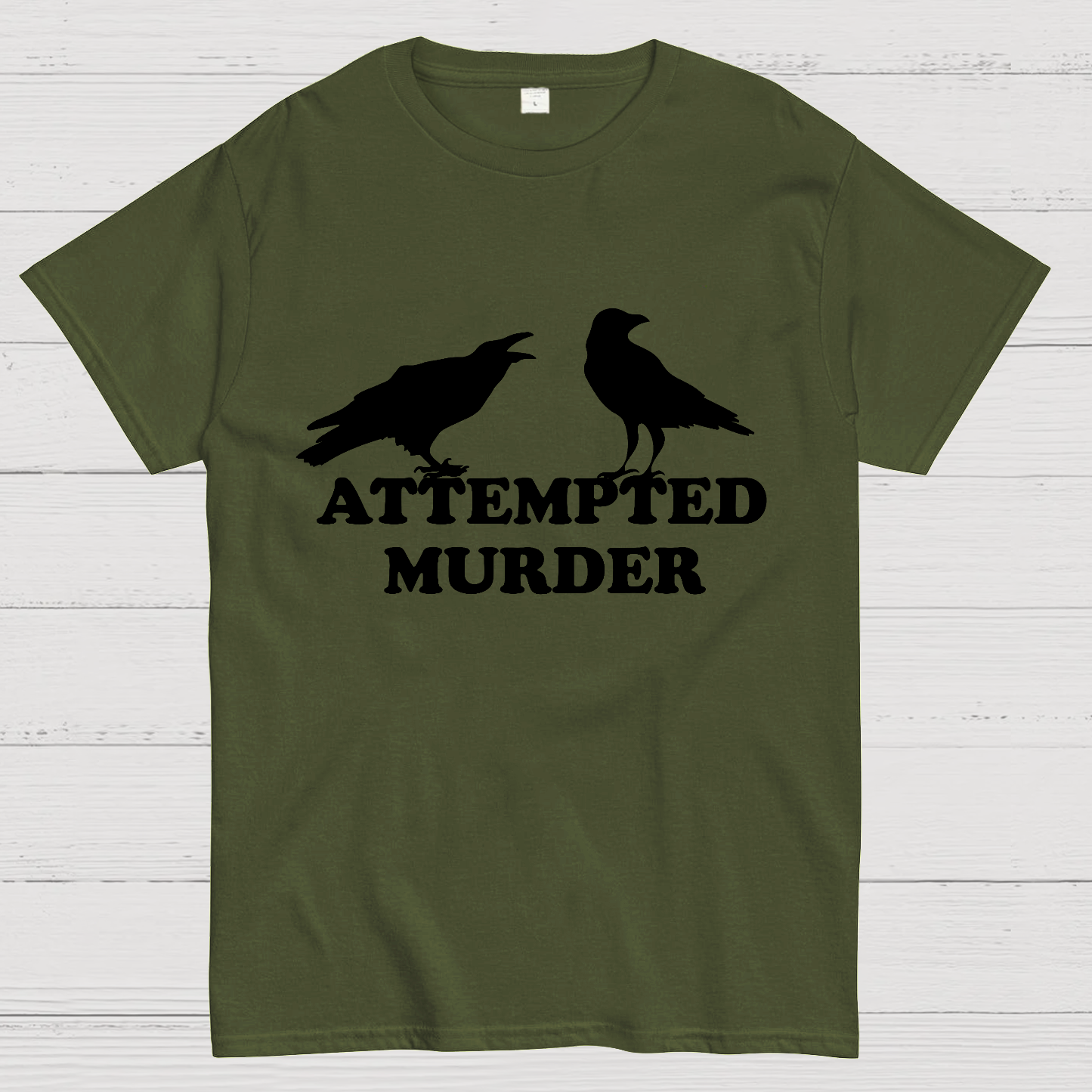 Attempted Murder Geeky T-Shirt
