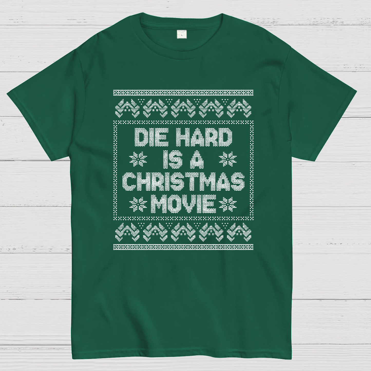 Die Hard Is A Christmas Movie Geek T-Shirt