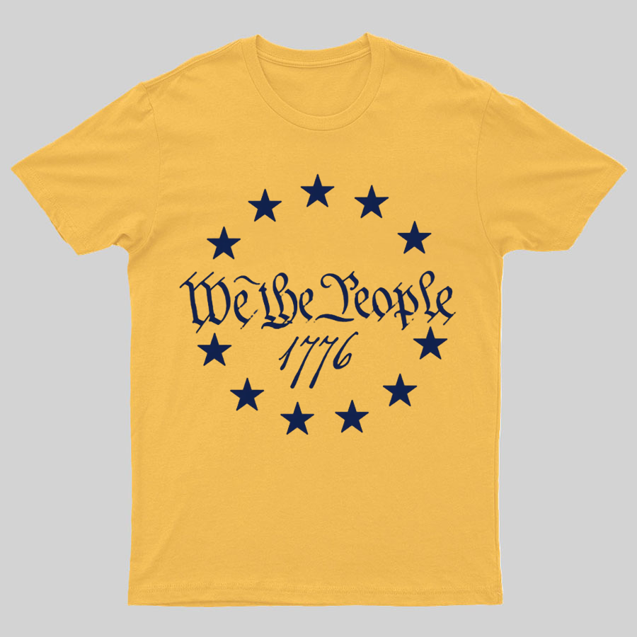 We The People 1776 Geeky T-Shirt