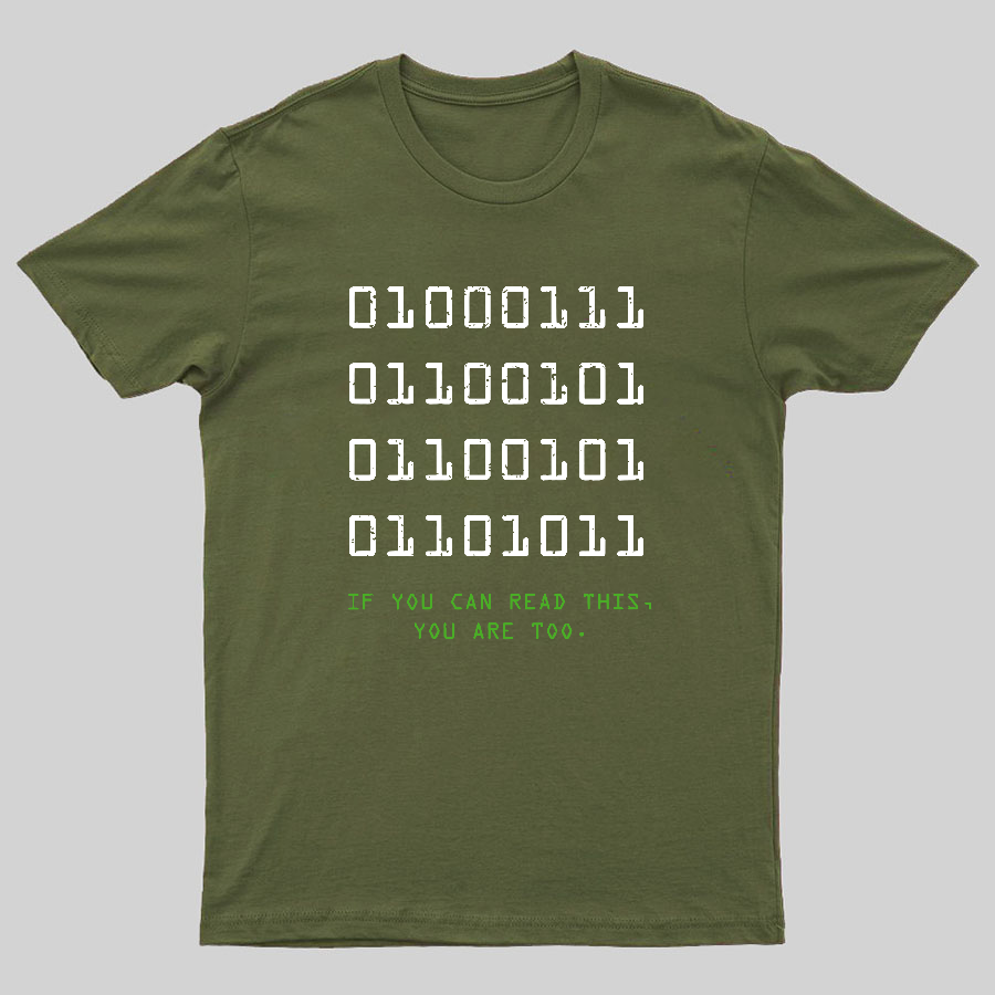 If You Can Read This Geeky T-Shirt