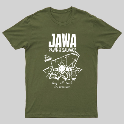 Jawa Pawn and Salvage - Star Wars Geeky T-Shirt