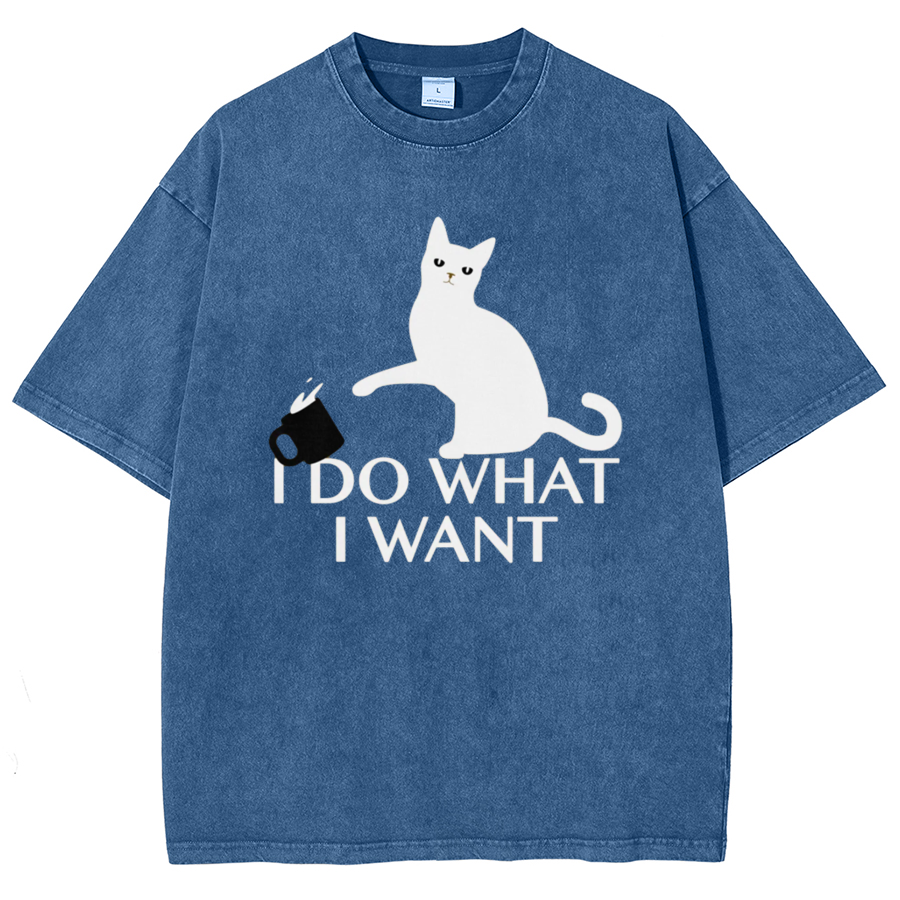 I Do What I Want Vintage Distressed T-shirt