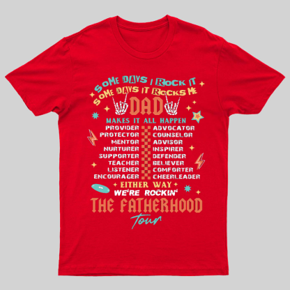 Fatherhood Tour，Best Dad Ever，Father's Day Gift