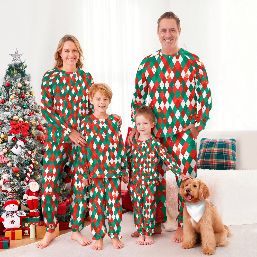 Family Christmas Pajamas Set
