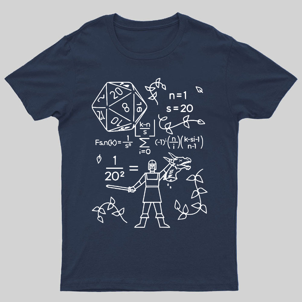 The Science Of a Rpg Geeky T-Shirt
