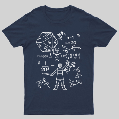 The Science Of a Rpg Geeky T-Shirt