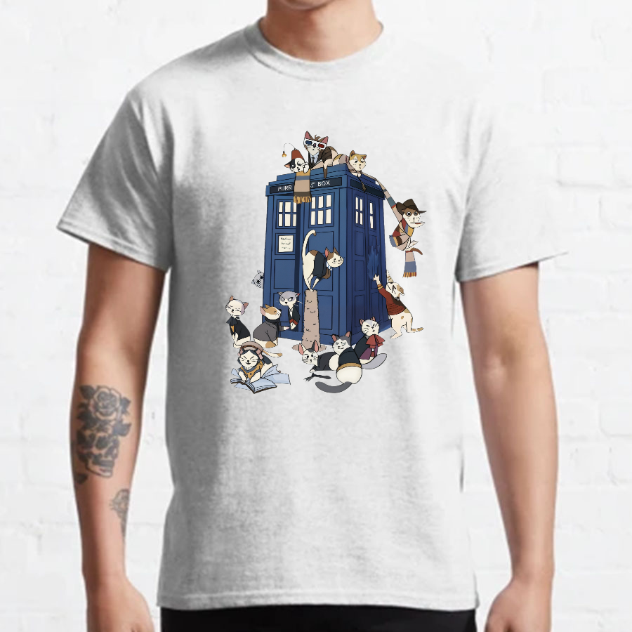 Doctor Cat Geeky T-Shirt